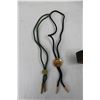 Image 4 : (2) Bolo Ties, GS, Hawaii, Vintage Boy Scout Belt- As Is