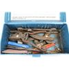 Image 3 : Plastic Uniroyal Tool Box w/ various Tools, Wrenches, Drill Bits, Misc.