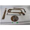 Image 1 : Hand Saw, Circular Saw Blade, Socket Wrench