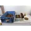 Image 1 : Assorted Hardware, Tools, And Bits, Blue Tub