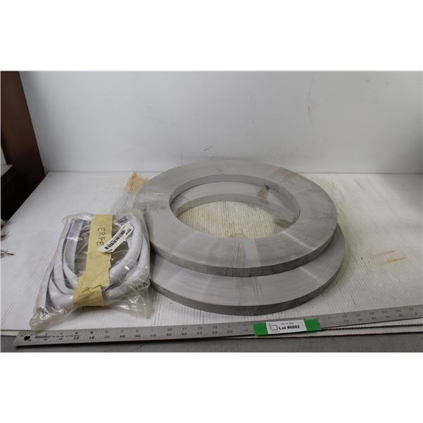 (2) Rolls Of Plastic Strap