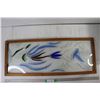 Image 1 : Stained Glass Window - 34 1/2" x 13 1/2"