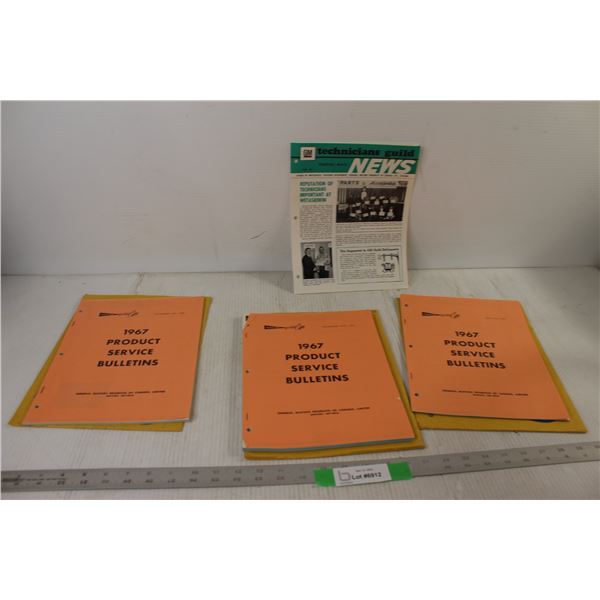 (3) 1967 Product Service Bulletins
