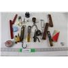 Image 1 : Hanging Weight Scale, Scissors, Chisel, Nutcracker, Level