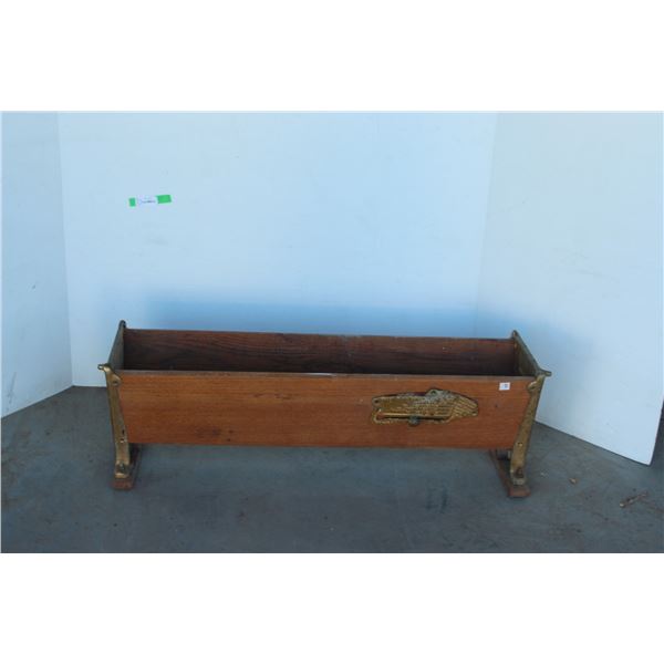 *** Van Brunt Brand Antique Seed Drill Piece - 41" x 13"