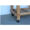 Image 7 : *** Custom Built Rolling Kitchen Island - 32" x 18" x 35"