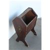 Image 3 : *** Vintage Wood Magazine Rack - 27" x 15" x 13"