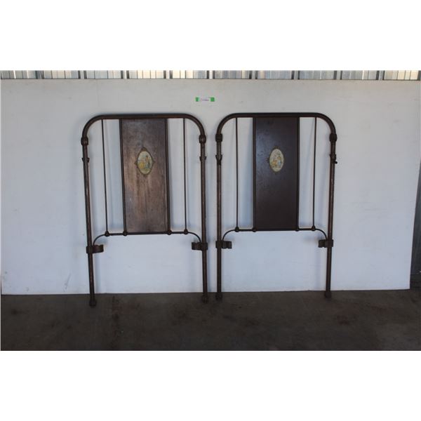 *** Metal Bed Frame from Childs Crib - 26" x 41" - NO Rails