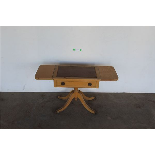 *** Duncan Phyfe Folding Leaf Cutlery End Table - 36" x 16" x 19"