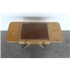 Image 2 : *** Duncan Phyfe Folding Leaf Cutlery End Table - 36" x 16" x 19"