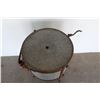 Image 3 : *** Custom Built Galvanized Steel Butter Churn - 29" x 20" Diameter