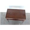 Image 2 : *** Vintage Wood End Table - 26"x 15" x 18"