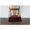 Image 3 : *** Vintage Press Back High Chair - 19" x 16" x 37"