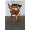 Image 4 : *** Vintage Press Back High Chair - 19" x 16" x 37"