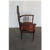 Image 3 : *** Antique Jacobean Style Arm Chair - 41" x 36"