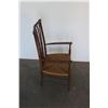 Image 3 : *** Vintage Rattan Seated Chair - Possibly Handmade - 15" x 33"