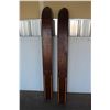 Image 5 : *** Vintage Aqua Rite Wood Water Skis - 70" Long x 7" Wide