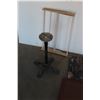 Image 2 : *** Metal Table Base, (2) Kitchen Mats, Folding Clothes Dryer Rack