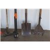 Image 3 : *** (6) Garden Tools: Potato Fork, Tiller, Square Mouth Spade, Misc.