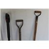 Image 4 : *** (6) Garden Tools: Potato Fork, Tiller, Square Mouth Spade, Misc.