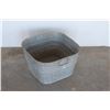 Image 3 : *** Galvanized Washtub - 19" x 12"