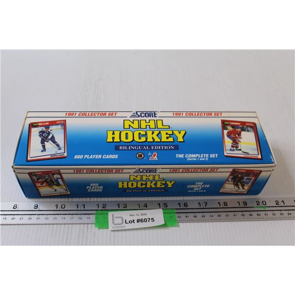 Factory Set Score 1991 Hockey Cards in Box