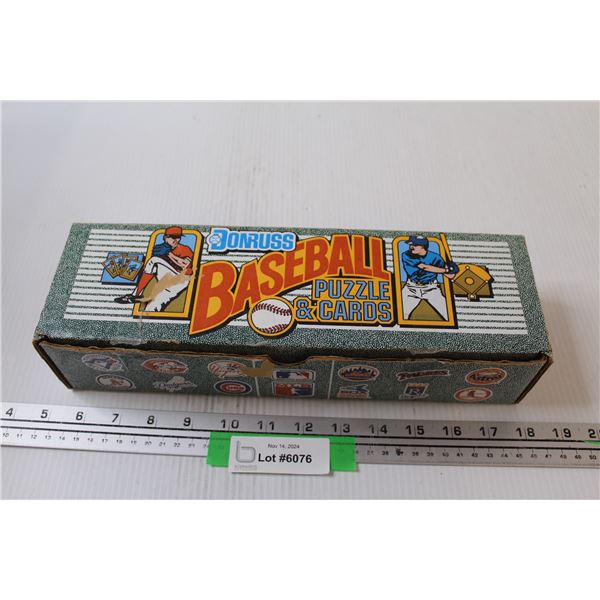 Factory Set Donruss 1990 Baseball Cards in Box