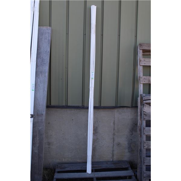 ** Bundle of 30 Wood Trim - 1/2" x 1/2" - 85" Long - Square Style