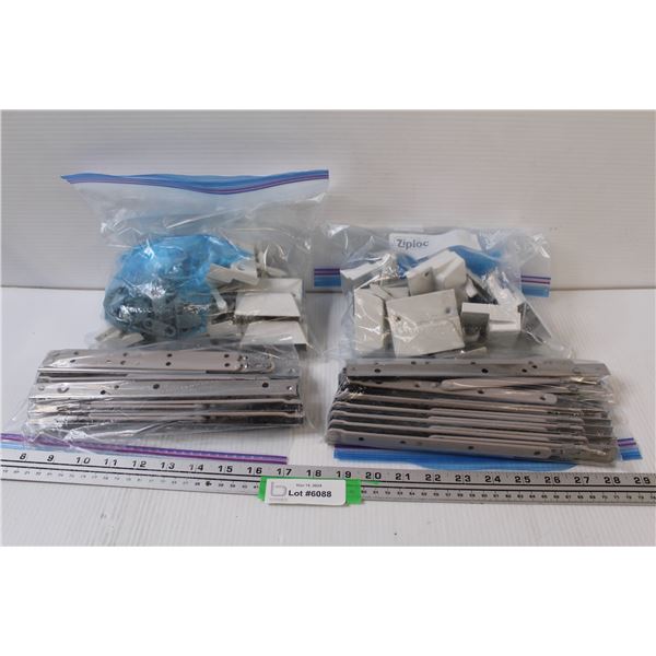 (20) Window Arms & Window Cranks Sets - 10" Long
