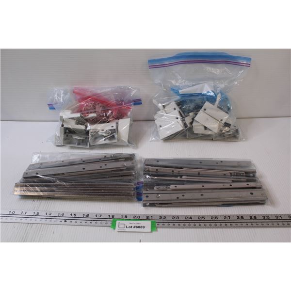 (20) Window Arms & Window Cranks Sets - 10" Long