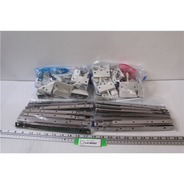 (20) Window Arms & Window Cranks Sets - 10" Long