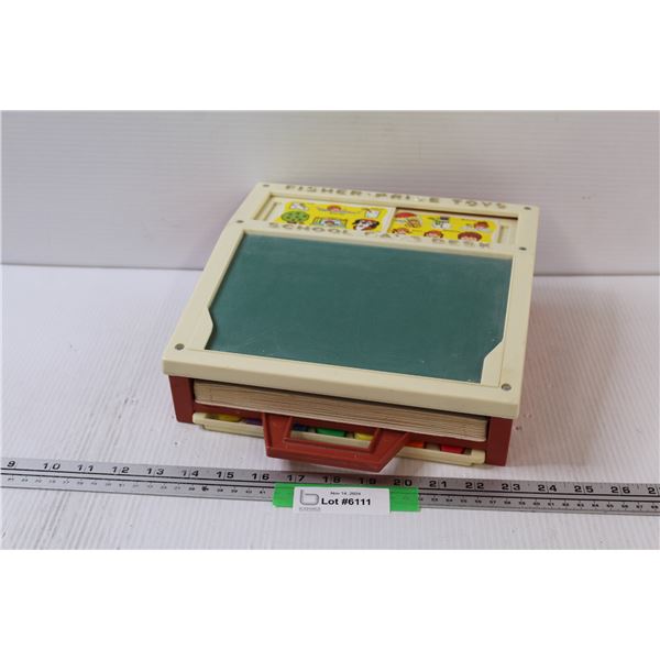 Vintage Fisher Price School Days Desk