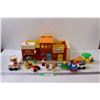 Image 1 : Vintage Fisher Price Main Street Play Set w/Toys & Cars