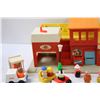 Image 2 : Vintage Fisher Price Main Street Play Set w/Toys & Cars