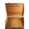 Image 2 : World war ll RCAF Pilot Officers Leather Suit Case, 24.5'' x 18'' x 8'', Name On The Side- Some Dama