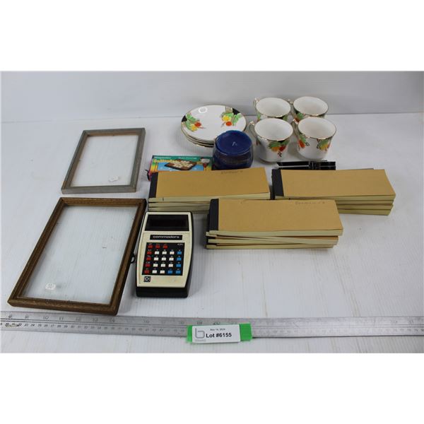 Lot Of Various Items, Picture Frames, Calculator, Misc.