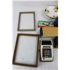 Image 2 : Lot Of Various Items, Picture Frames, Calculator, Misc.