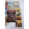 Image 4 : Lot Of Various Books/ Magazines, Railroad Magazine, Wilderness, Cooks Tours Lunch Kit, Misc.