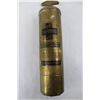Image 2 : Vintage Small Brass Super Fyr- Fyter Modal A Fire Extinguisher- As Is