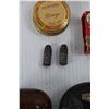 Image 5 : (2) Vintage Lead Bullets, (2) Vintage Lighters, (4) Tabacco Pipes, Misc.- PAL Required