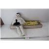 Image 1 : Vintage Creepy Porcelain Clown Like Doll, Mooney Mite Radio Controlled Airplane- NIB