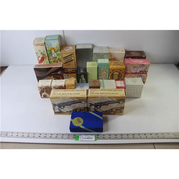 (26) Vintage Avon Products Boxes - All Empty