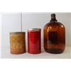 Image 2 : (3) Vintage Containers (Christies, Blue Ribbon, Hermit Sherry)