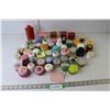 Image 1 : (52) Empty Vintage Avon Amenities Containers (Perfumes, Creams, Talc), Avon Ring Sizer
