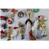 Image 2 : Assorted Christmas Tree Ornaments, Glass Virgin Mary Statue 7" Tall