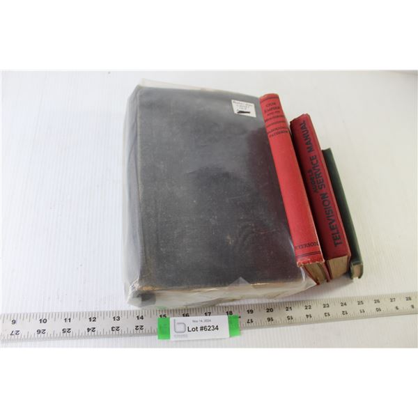 Antique People's Home Library Book, Vintage "Our Empire and It's Neighbors" Book, Vintage "Audels TV