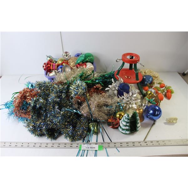 Assorted Vintage Christmas Decorations