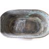 Image 2 : Antique Metal Wash Tub 26" x 11.5" x 12"