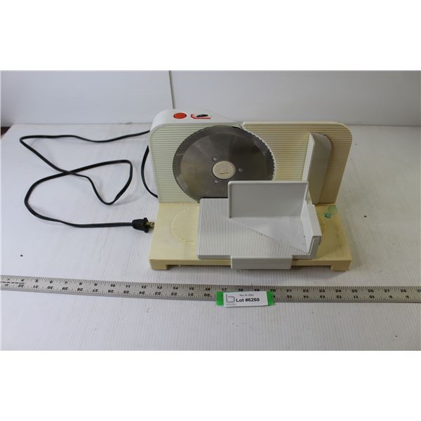 Consul Electric Meat Slicer - Powers On