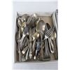 Image 2 : Box Of (53) Various Vintage Cutlery- All As Is